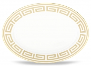 Ginori Labirinto Cachemire Oval Platter - 13.4"